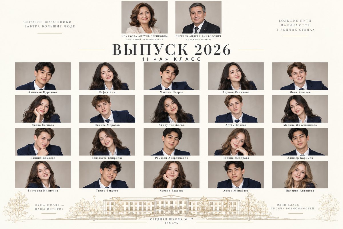 Школьная виньетка, выпуск 2026